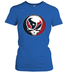 Houston Texans Grateful Dead Steal Your Face NFL Football Womens T-Shirt Womens T-Shirt - VeigarTee