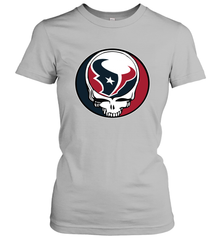 Houston Texans Grateful Dead Steal Your Face NFL Football Womens T-Shirt Womens T-Shirt - VeigarTee