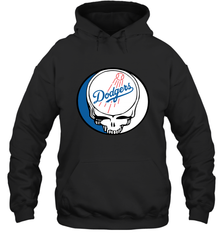 Los Angeles Dodgers Grateful Dead Steal Your Face Baseball Adult Hoodie Sweatshirt Adult Hoodie Sweatshirt - VeigarTee