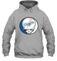 Los Angeles Dodgers Grateful Dead Steal Your Face Baseball Adult Hoodie Sweatshirt Adult Hoodie Sweatshirt - VeigarTee