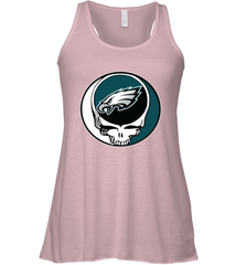 Philadelphia Eagles Grateful Dead Steal Your Face NFL Football Womens Racerback Tank Top Womens Racerback Tank Top - VeigarTee