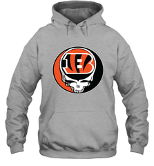 Cincinnati Bengals Grateful Dead Steal Your Face NFL Football Adult Hoodie Sweatshirt Adult Hoodie Sweatshirt - VeigarTee