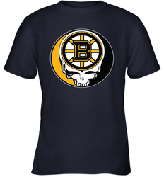 Boston Bruins Grateful Dead Steal Your Face Hockey NHL Youth T-Shirt