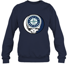 Seattle Mariners Grateful Dead Steal Your Face Baseball Adult Sweatshirt Adult Sweatshirt - VeigarTee