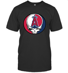 Los Angeles Angels Grateful Dead Steal Your Face Baseball Mens T-Shirt Mens T-Shirt - VeigarTee
