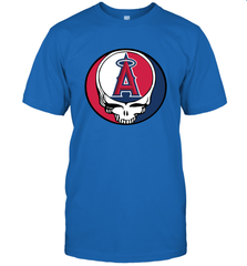 Los Angeles Angels Grateful Dead Steal Your Face Baseball Mens T-Shirt Mens T-Shirt - VeigarTee