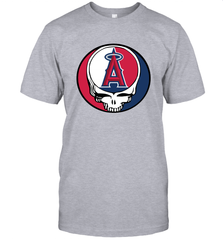 Los Angeles Angels Grateful Dead Steal Your Face Baseball Mens T-Shirt Mens T-Shirt - VeigarTee