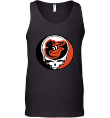 Baltimore Orioles Grateful Dead Steal Your Face Baseball Mens Tank Top Mens Tank Top - VeigarTee