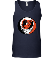 Baltimore Orioles Grateful Dead Steal Your Face Baseball Mens Tank Top Mens Tank Top - VeigarTee