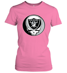 Oakland Raiders Grateful Dead Steal Your Face NFL Football Womens T-Shirt Womens T-Shirt - VeigarTee