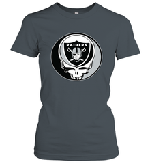 Oakland Raiders Grateful Dead Steal Your Face NFL Football Womens T-Shirt Womens T-Shirt - VeigarTee