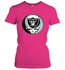 Oakland Raiders Grateful Dead Steal Your Face NFL Football Womens T-Shirt Womens T-Shirt - VeigarTee