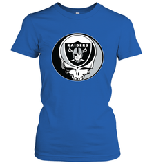Oakland Raiders Grateful Dead Steal Your Face NFL Football Womens T-Shirt Womens T-Shirt - VeigarTee