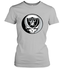 Oakland Raiders Grateful Dead Steal Your Face NFL Football Womens T-Shirt Womens T-Shirt - VeigarTee