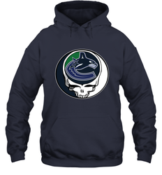 Vancouver Canucks Grateful Dead Steal Your Face Hockey NHL Adult Hoodie Sweatshirt
