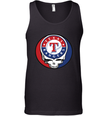 Texas Rangers Grateful Dead Steal Your Face Baseball Mens Tank Top Mens Tank Top - VeigarTee