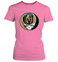 Vegas Golden Knights Grateful Dead Steal Your Face Hockey NHL Womens T-Shirt Womens T-Shirt - VeigarTee