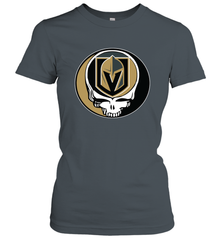 Vegas Golden Knights Grateful Dead Steal Your Face Hockey NHL Womens T-Shirt Womens T-Shirt - VeigarTee