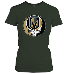 Vegas Golden Knights Grateful Dead Steal Your Face Hockey NHL Womens T-Shirt Womens T-Shirt - VeigarTee