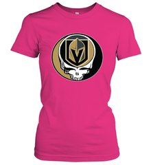 Vegas Golden Knights Grateful Dead Steal Your Face Hockey NHL Womens T-Shirt Womens T-Shirt - VeigarTee