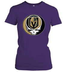 Vegas Golden Knights Grateful Dead Steal Your Face Hockey NHL Womens T-Shirt Womens T-Shirt - VeigarTee