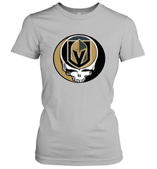 Vegas Golden Knights Grateful Dead Steal Your Face Hockey NHL Womens T-Shirt Womens T-Shirt - VeigarTee