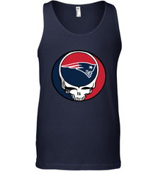 New England Patriots Grateful Dead Steal Your Face NFL Football Mens Tank Top Mens Tank Top - VeigarTee