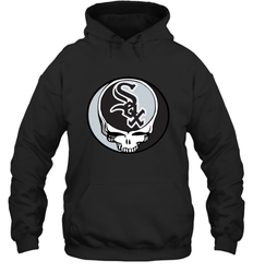 Chicago White Sox Grateful Dead Steal Your Face Baseball Adult Hoodie Sweatshirt