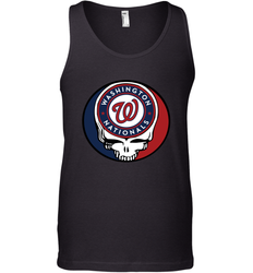 Washington Nationals Grateful Dead Steal Your Face Baseball Mens Tank Top