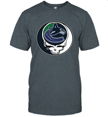 Vancouver Canucks Grateful Dead Steal Your Face Hockey NHL Mens T-Shirt Mens T-Shirt - VeigarTee