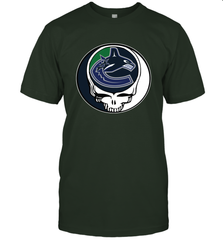Vancouver Canucks Grateful Dead Steal Your Face Hockey NHL Mens T-Shirt Mens T-Shirt - VeigarTee
