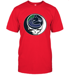 Vancouver Canucks Grateful Dead Steal Your Face Hockey NHL Mens T-Shirt Mens T-Shirt - VeigarTee