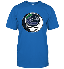 Vancouver Canucks Grateful Dead Steal Your Face Hockey NHL Mens T-Shirt Mens T-Shirt - VeigarTee