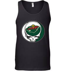 Minnesota Wild Grateful Dead Steal Your Face Hockey NHL Mens Tank Top Mens Tank Top - VeigarTee