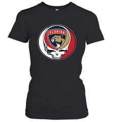 Florida Panthers Grateful Dead Steal Your Face Hockey NHL Womens T-Shirt Womens T-Shirt - VeigarTee