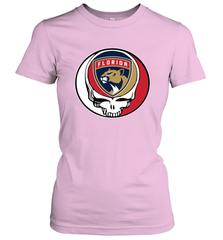 Florida Panthers Grateful Dead Steal Your Face Hockey NHL Womens T-Shirt Womens T-Shirt - VeigarTee