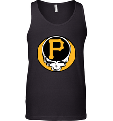 Pittsburgh Pirates Grateful Dead Steal Your Face Baseball Mens Tank Top