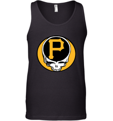 Pittsburgh Pirates Grateful Dead Steal Your Face Baseball Mens Tank Top Mens Tank Top - VeigarTee