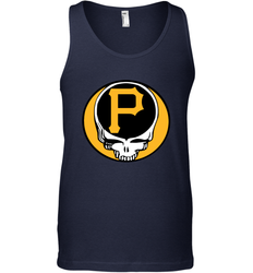 Pittsburgh Pirates Grateful Dead Steal Your Face Baseball Mens Tank Top