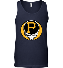 Pittsburgh Pirates Grateful Dead Steal Your Face Baseball Mens Tank Top Mens Tank Top - VeigarTee