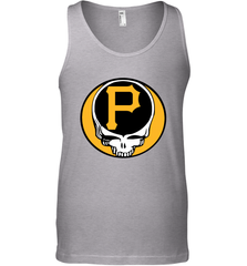 Pittsburgh Pirates Grateful Dead Steal Your Face Baseball Mens Tank Top Mens Tank Top - VeigarTee