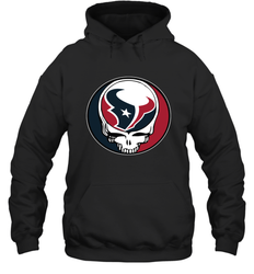 Houston Texans Grateful Dead Steal Your Face NFL Football Adult Hoodie Sweatshirt