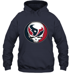 Houston Texans Grateful Dead Steal Your Face NFL Football Adult Hoodie Sweatshirt