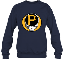 Pittsburgh Pirates Grateful Dead Steal Your Face Baseball Adult Sweatshirt Adult Sweatshirt - VeigarTee