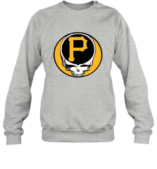 Pittsburgh Pirates Grateful Dead Steal Your Face Baseball Adult Sweatshirt Adult Sweatshirt - VeigarTee