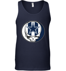 Dallas Cowboys Grateful Dead Steal Your Face NFL Football Mens Tank Top Mens Tank Top - VeigarTee