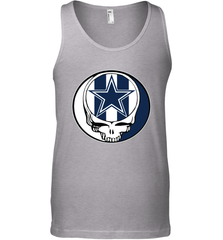Dallas Cowboys Grateful Dead Steal Your Face NFL Football Mens Tank Top Mens Tank Top - VeigarTee