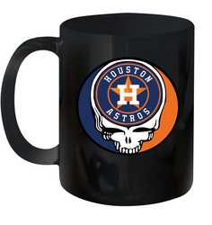 Houston Astros Grateful Dead Steal Your Face Baseball Ceramic Mug 11oz