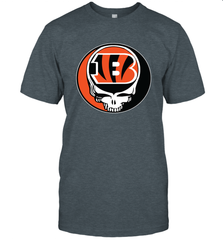 Cincinnati Bengals Grateful Dead Steal Your Face NFL Football Mens T-Shirt Mens T-Shirt - VeigarTee