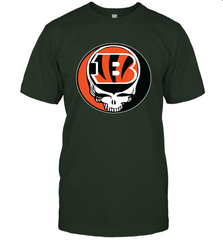 Cincinnati Bengals Grateful Dead Steal Your Face NFL Football Mens T-Shirt Mens T-Shirt - VeigarTee